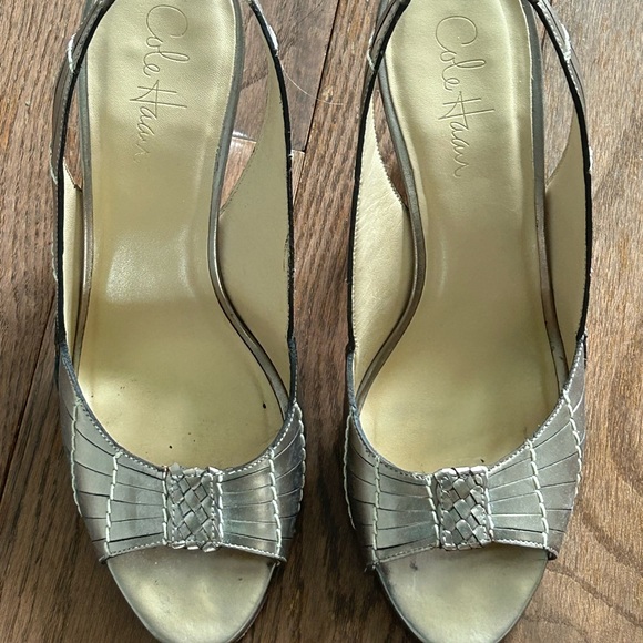 Cole Haan Summer Metallic Heel - Picture 3 of 4